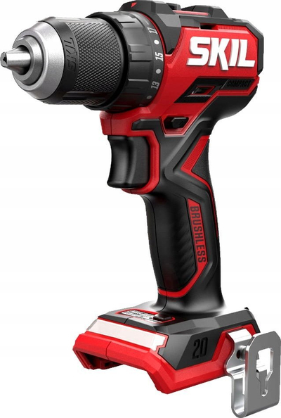 Trapan kaçavidë pa kabllo SKIL 3065 CA, 20V, brushless, e kuqe me të zezë