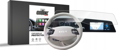 Folje mbrojtëse ekrani GRIZZ Ceramic Film për Kia Niro 2 2022-2025, kundër gërvishtjeve, transparente