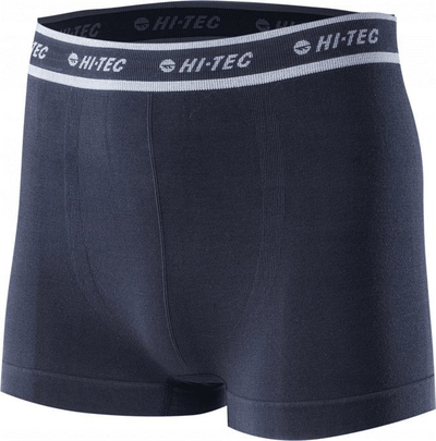 Boxer për burra Hi-Tec Bill II, pa qepje, përmasa M/L, blu navy