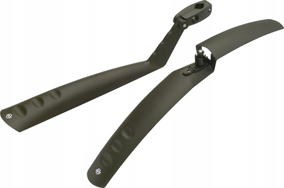 Set baltëpritës biçiklete SKS Crossboard, 26", clip on, i zi