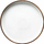 Pjatë e sheshtë Verlo Slow, porcelan, 25cm, e bardhë