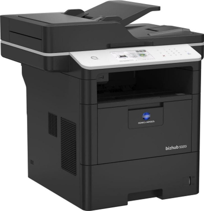 Printer multifunksional Konica Minolta bizhub 5020i, bardhë e zi, A4, i zi