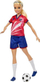 Kukull Barbie Soccer Player HCN17, lodër futbolli, shumëngjyrëshe