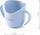 Gotë trajnimi BabyOno Ergonomic Mug with Ears, 120ml, 6m+, ngjyrë mint