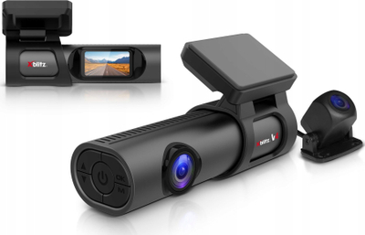 Kamerë makine Xblitz V4 Professional, dashcam e vogël, me ekran mrena, ngjyrë e zezë