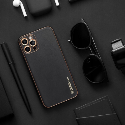 Kllëf telefoni Samsung Galaxy A05, eco leather, mbrojtës, i zi