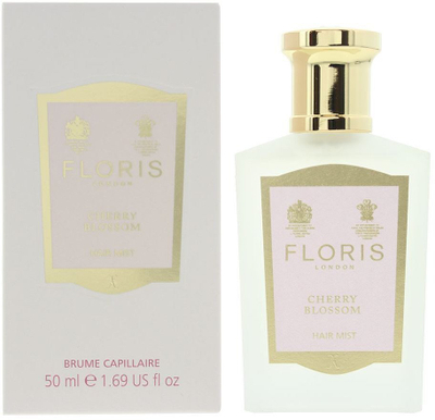 Spërkatës flokësh Floris Cherry Blossom Hair Mist për gra, 50ml, aromë florale