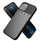 Mbrojtëse telefoni Thunder për Samsung Galaxy S25 Ultra, TPU, me kënde të forcuara, e zezë