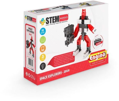 Engino STEM Heroes Space Explorers Zeus Комплет за Конструкција