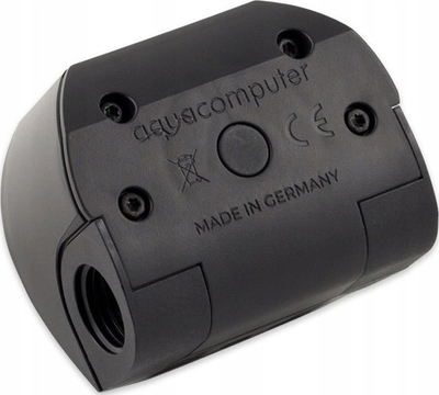 Sensor rrjedhje uji Aquacomputer High Flow NEXT G1/4, ekran OLED, RGB, i zi