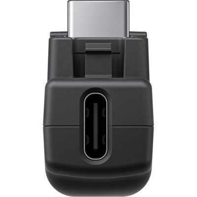 Adapter mikrofoni Insta360 X4 Mic Adapter, për kamera Insta360 X4, i zi