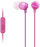 Kufje SONY MDR-EX15APPI, rozë