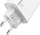 Karikues muri Deqster Double Charger, 20W, USB C dhe USB A, i bardhë