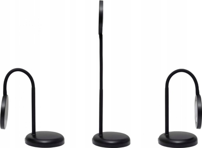 Llambë tavoline Maul 8200690, dizajn minimalist, fleksibile, e zezë