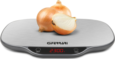 Peshore kuzhine G3Ferrari G20096, ekran LCD, çelik inox, argjendtë