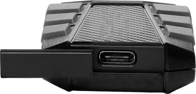 Disk i jashtëm SSD ADATA SD820, 1TB, USB-C, i zi/gri