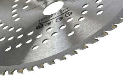Кружен лист Geko Blade for wood 180, 180x20 mm, 60 карбидни заби, сива