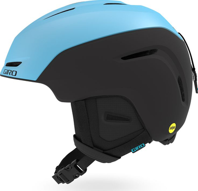 Helmetë mbrojtëse Giro Neo, M, e zezë/gjelbër
