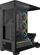Kuti kompjuteri MODECOM Volcano Stellar Plus ARGB, Midi Tower, 5 ventilatorë ARGB, e zezë