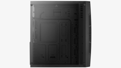 Kornizë kompjuteri Aerocool Talon FRGB Mid Tower, RGB, panel anësor akrilik, e zezë