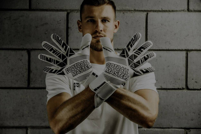 Ракавици за голман Football Masters Fenix Pro White 1174-4, големина 10, латекс 4mm, бели