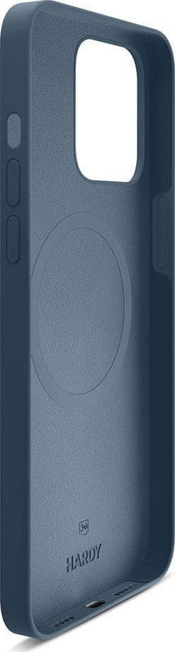 Mbrojtëse silikoni 3MK MagCase për iPhone 15 Pro, me MagSafe, blu royal