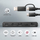 Docking station Axagon ADSA-CC USB-C 10Gbps - NVMe M.2 SSD & SATA 2.5"/3.5"