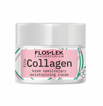 Set kozmetik Floslek PhytoCOLLAGEN, krem hidratues, krem sysh, tonik fytyre