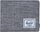 Portofol Herschel Roy, bi fold, RFID, gri Raven Crosshatch