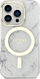 Mbështjellës telefoni Guess GUHMP14LPCUMAH Marble MagSafe, për iPhone 14 Pro 6.1", motiv mermeri, i bardhë