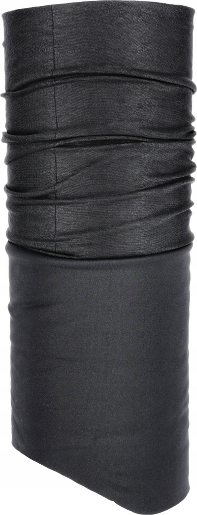 Shall tub Buff Windproof 13294299910, poliestër elastik, kundër erës, i zi