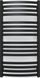Radiator muri Sourcing HEATER D01 WGLD1096050, tip shkalle për banjo, metal, i zi mat