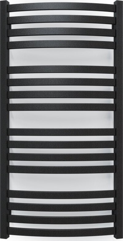 Radiator muri Sourcing HEATER D01 WGLD1096050, tip shkalle për banjo, metal, i zi mat