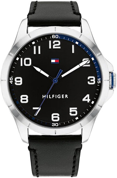 Orë për meshkuj Tommy Hilfiger, e zezë