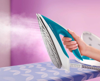 Hekur me avull Philips PerfectCare Compact Plus, i kaltër