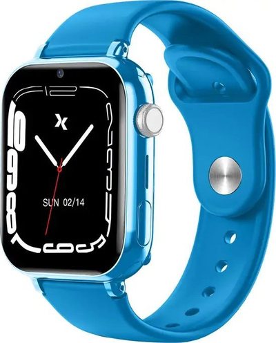 Smartwatch Maxcom FW59 Kiddo, për fëmijë, GPS, blu