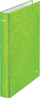 Dosje unazore Leitz WOW, A4, 4 unaza, 40mm, jeshile metalike