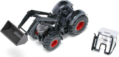 Traktor lodër Siku Fendt 942 Vario, shkallë 1:50, me ngarkues frontor, i zi