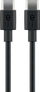 Kabllo USB C Goobay 66316, 0.5 m, karikim dhe data, e bardhë