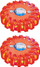 Disk paralajmërues ProPlus Warning Disk, set 2 copë, 16 LED, portokalli