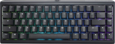 Tastierë gaming Ducky Tinker 65, mekanike Cherry MX Blue, RGB, e zezë