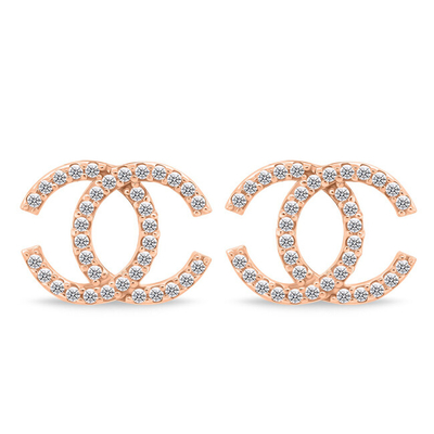 Vathë për femra Brilio Silver, të artë rozë/transparent