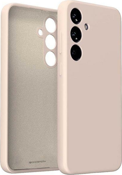 Mbulesë silikoni Mercury për Samsung S23 FE 5G, mat, rozë Pink Sand