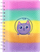 Fletore Starpak Silicone Notebook with Spikes and Cat, A5, shumëngjyrëshe