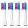 Kokë për furçë dhëmbësh Sencor Sonic SOX 003WH, 4 copë