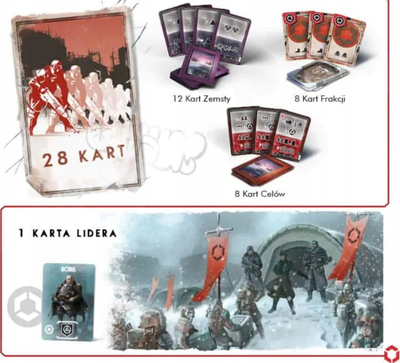 Zgjerim loje tavoline D.E.I. Divide et Impera Mad &amp; Max, anglisht, me manual në polonisht