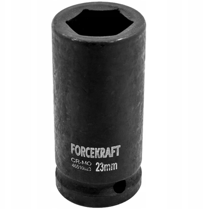 Kokë goditëse FORCEKRAFT Deep Impact Socket 23mm, lidhje 3/4", 6-façesh