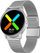 Smartwatch për gra G. Rossi SW015-3, ekran inteligjent, lidhje me telefon, argjend