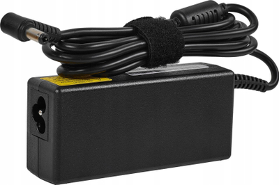Karikues laptopi Green Cell RDY AD25RDYV2, 65W 19V 3.42A, prizë 5.5 x 2.5mm, i zi
