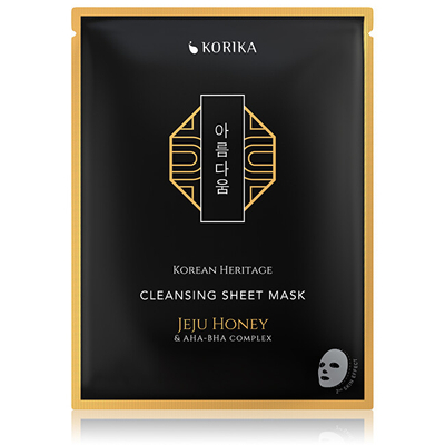 Maskë për fytyrë KORIKA Mask with Jeju Honey and AHA, BHA Complex Korean Heritage, 25 g